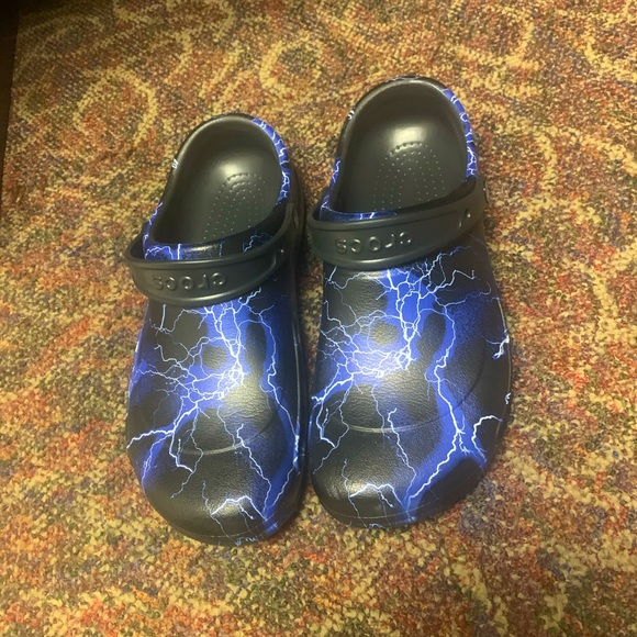 lightning crocs